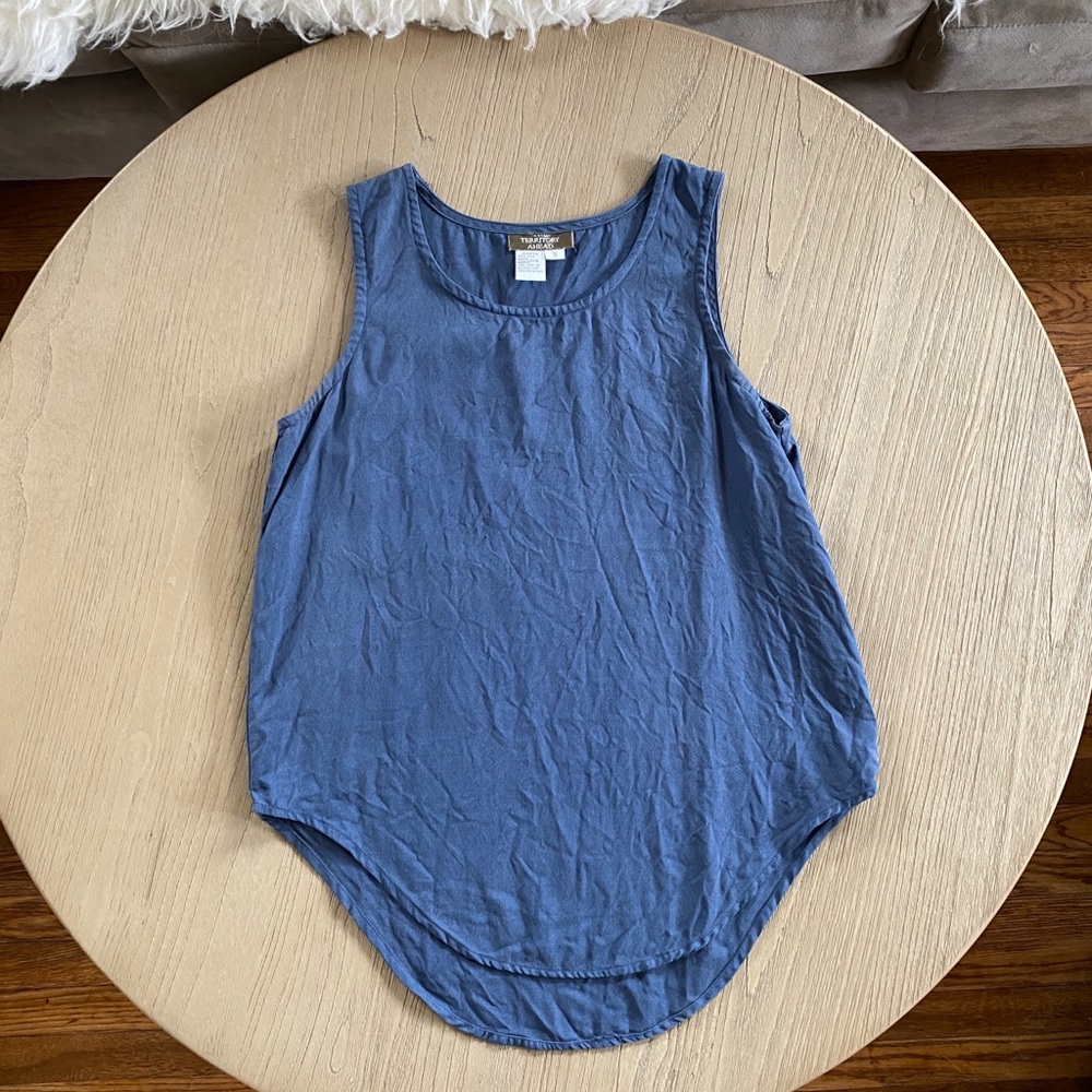 Vintage silk tank